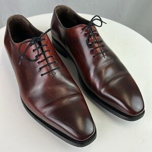 Andres Sendra Goodyear Men’s Leather Oxford Shoes Made in Spain UK 8.5 U…
